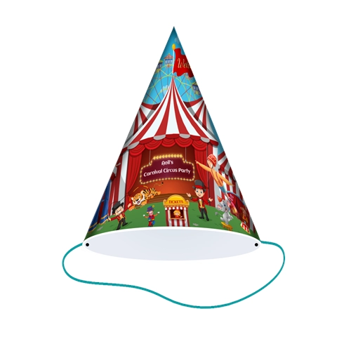 Party Supplies Carnival Circus Theme Birthday Hat